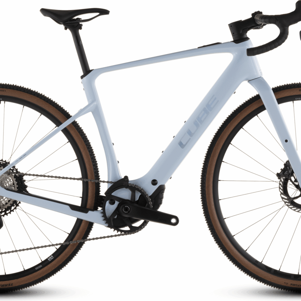 Cube Nuroad Hybrid C:62 SLX 400X (2026) | E-Gravelbike | iceblue´n´prism