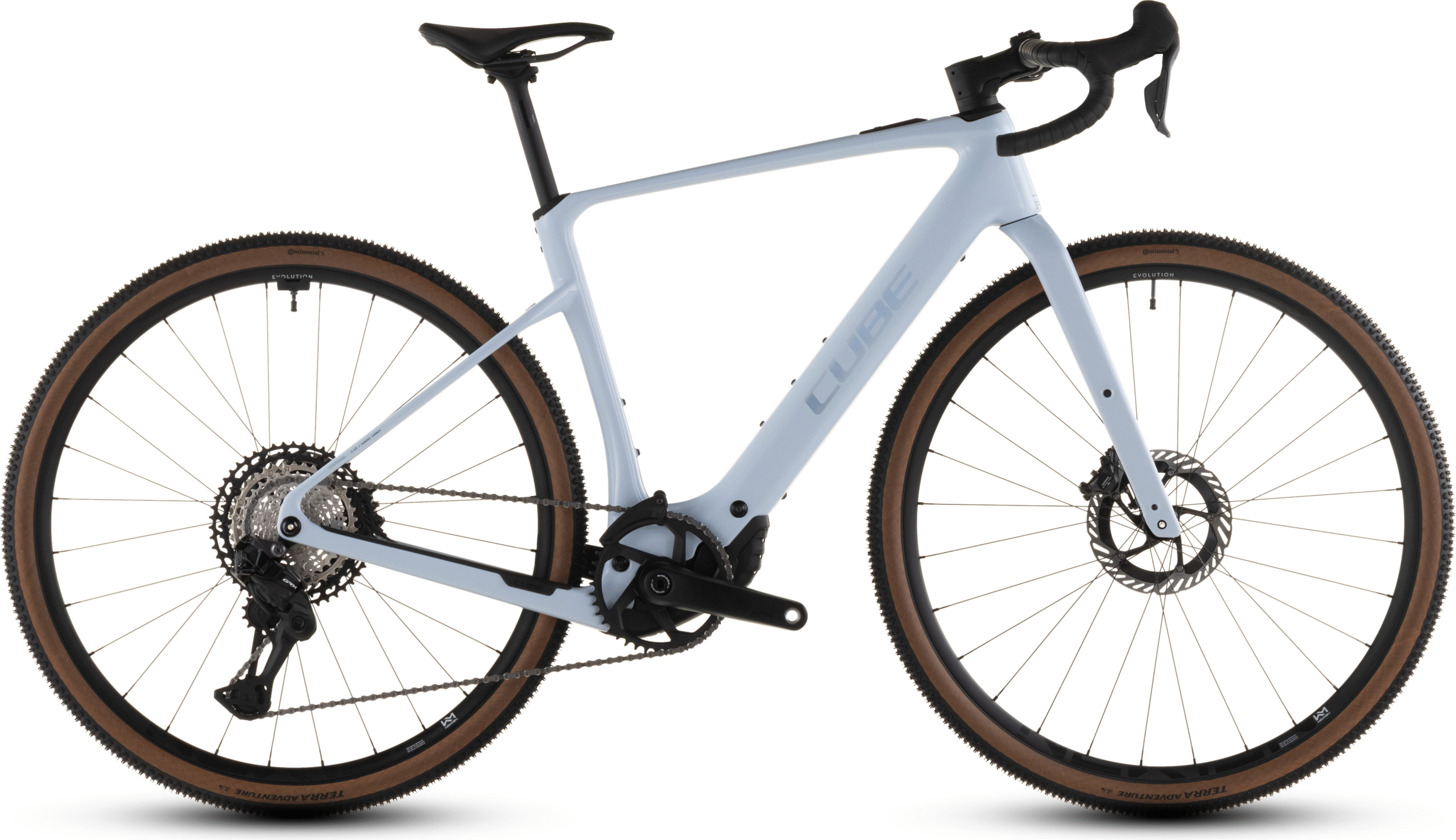 Cube Nuroad Hybrid C:62 SLX 400X (2026) | E-Gravelbike | iceblue´n´prism