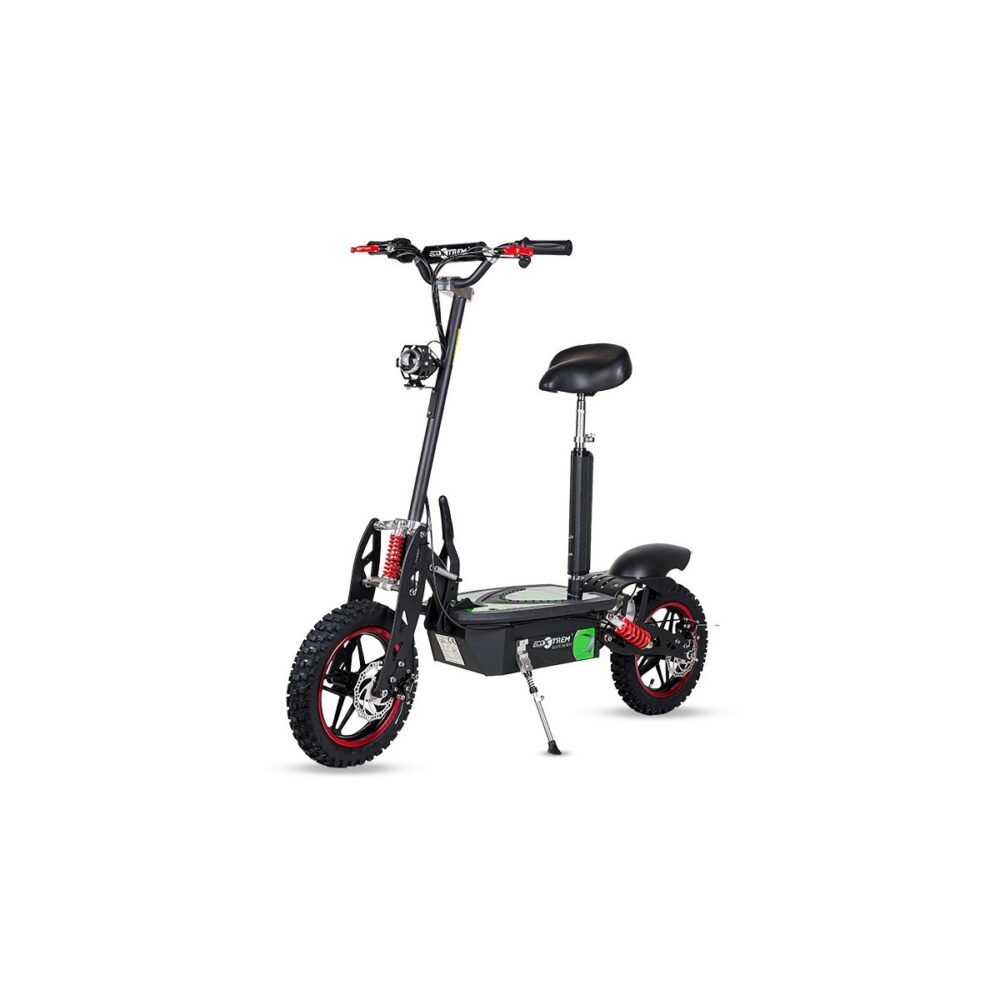 Gros pneus 2000 watts lithium 48 volts 12 ah trottinette électrique avec siège pneus cross Aspide