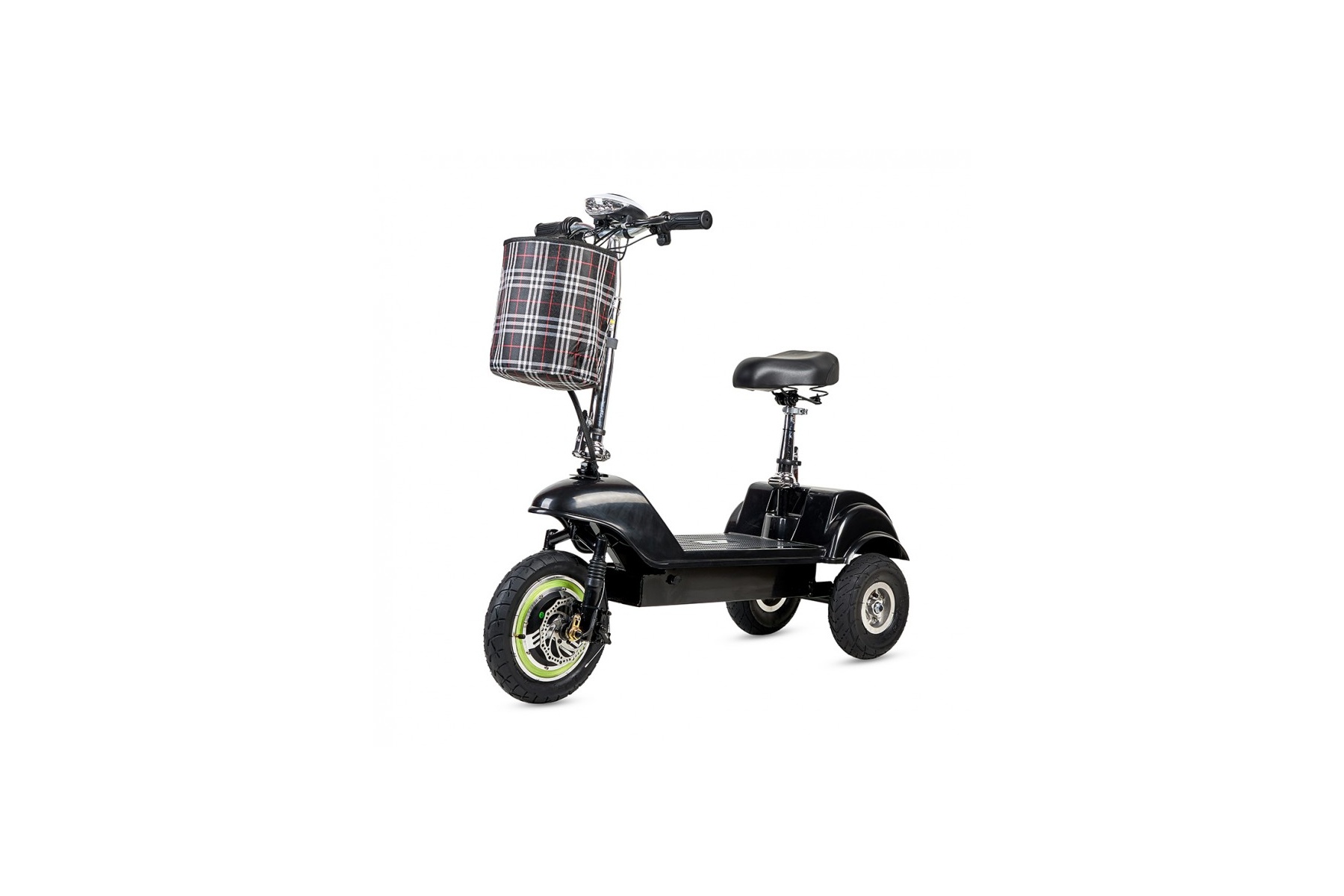 Medidas trottinette électrique 3 roues pour PMR et séniors 500 watts