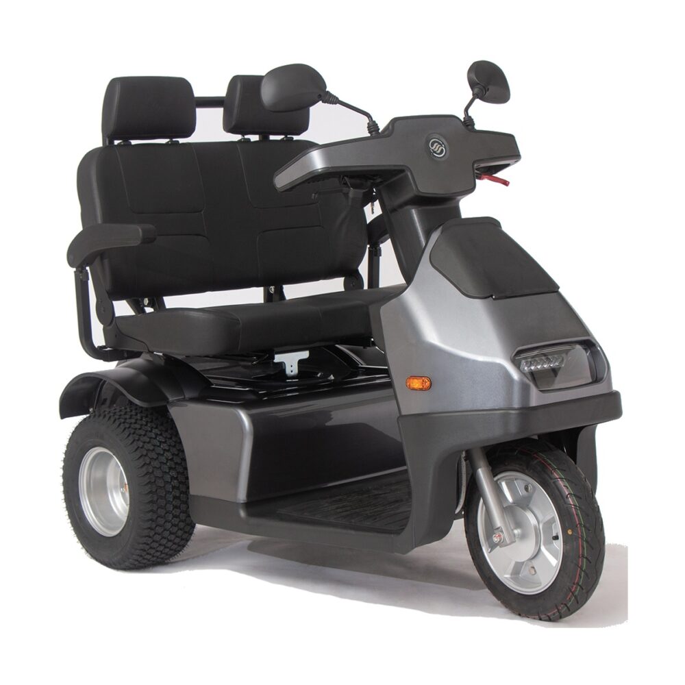 S3 en 2 places scooter électrique 3 roues avec siège confirtable AFIKIM