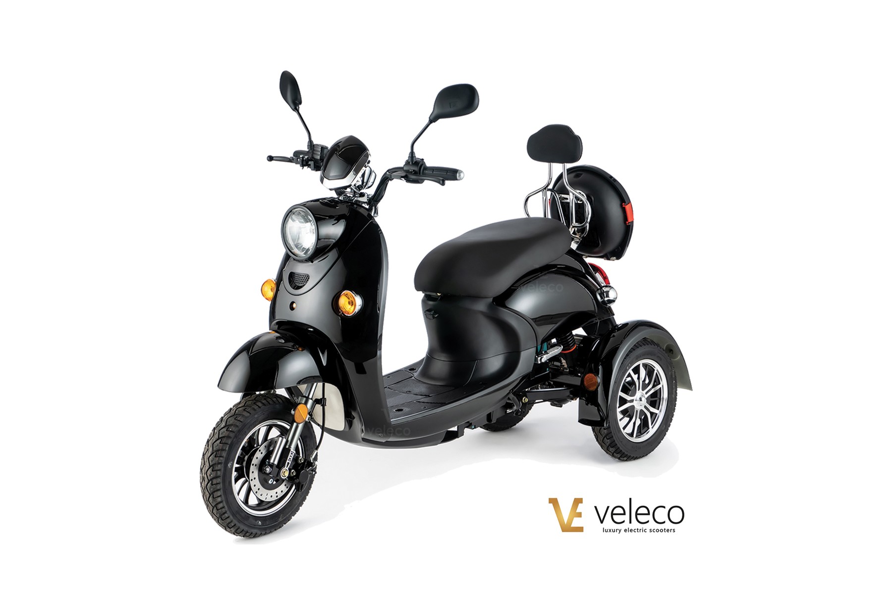 Scooter électrique 3 roues pour PMR personnes à mobilité réduite et sénior Veleco ZT63