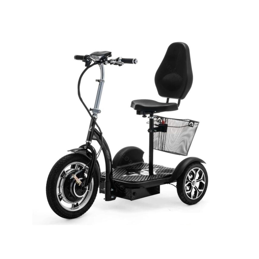 trottinette électrique 3 roues stable pour sénior et handicapé ZT16 Veleco 750 watts