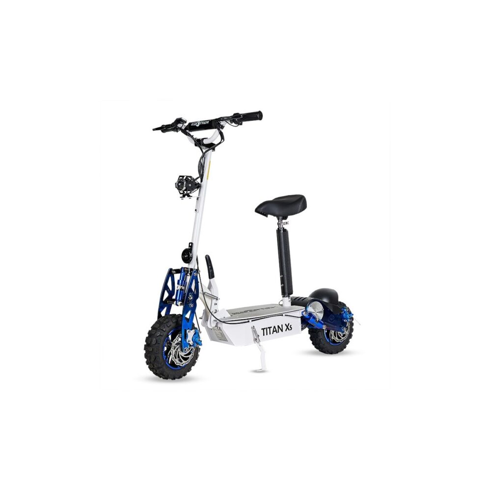 Trottinette électrique pneu cross tout terrain 2000 watts avec siège Titan XS