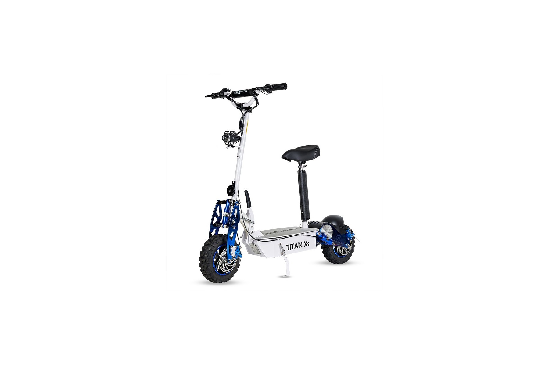 Trottinette électrique pneu cross tout terrain 2000 watts avec siège Titan XS