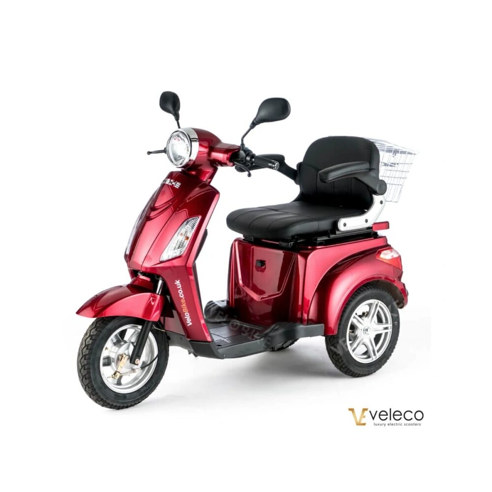 ZT15 VELECO scooter électrique Roues Mobilette Senior Handicapé 900W