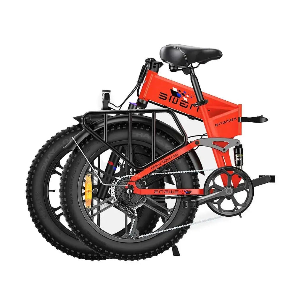 ENGWE Engine X - Électrique Vélo pliant - Rouge