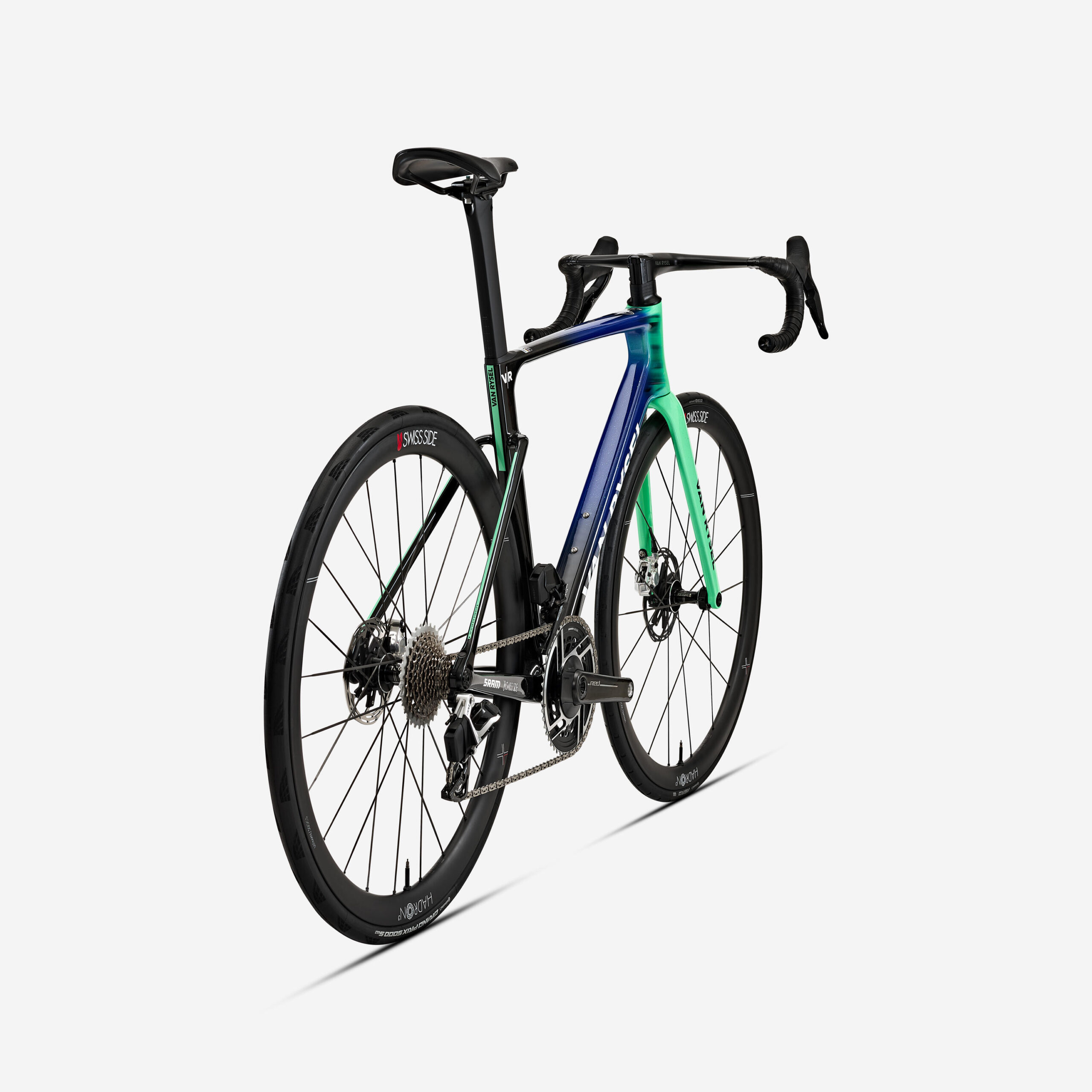 Vélo de route SRAM Red AXS 2x12v capteur de puissance, RCR PRO DECATHLON CMA CGM – Image 2