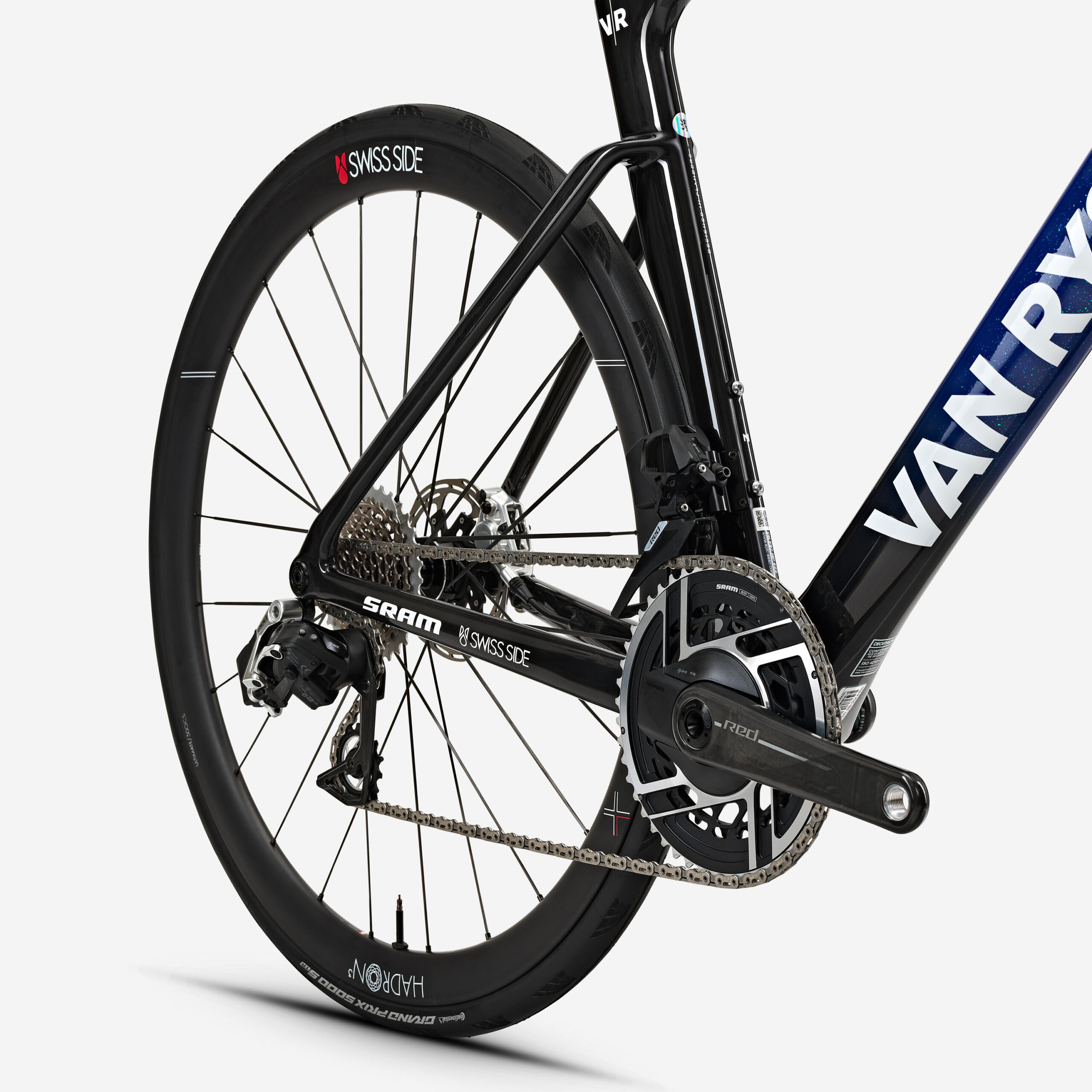 Vélo de route SRAM Red AXS 2x12v capteur de puissance, RCR PRO DECATHLON CMA CGM – Image 3