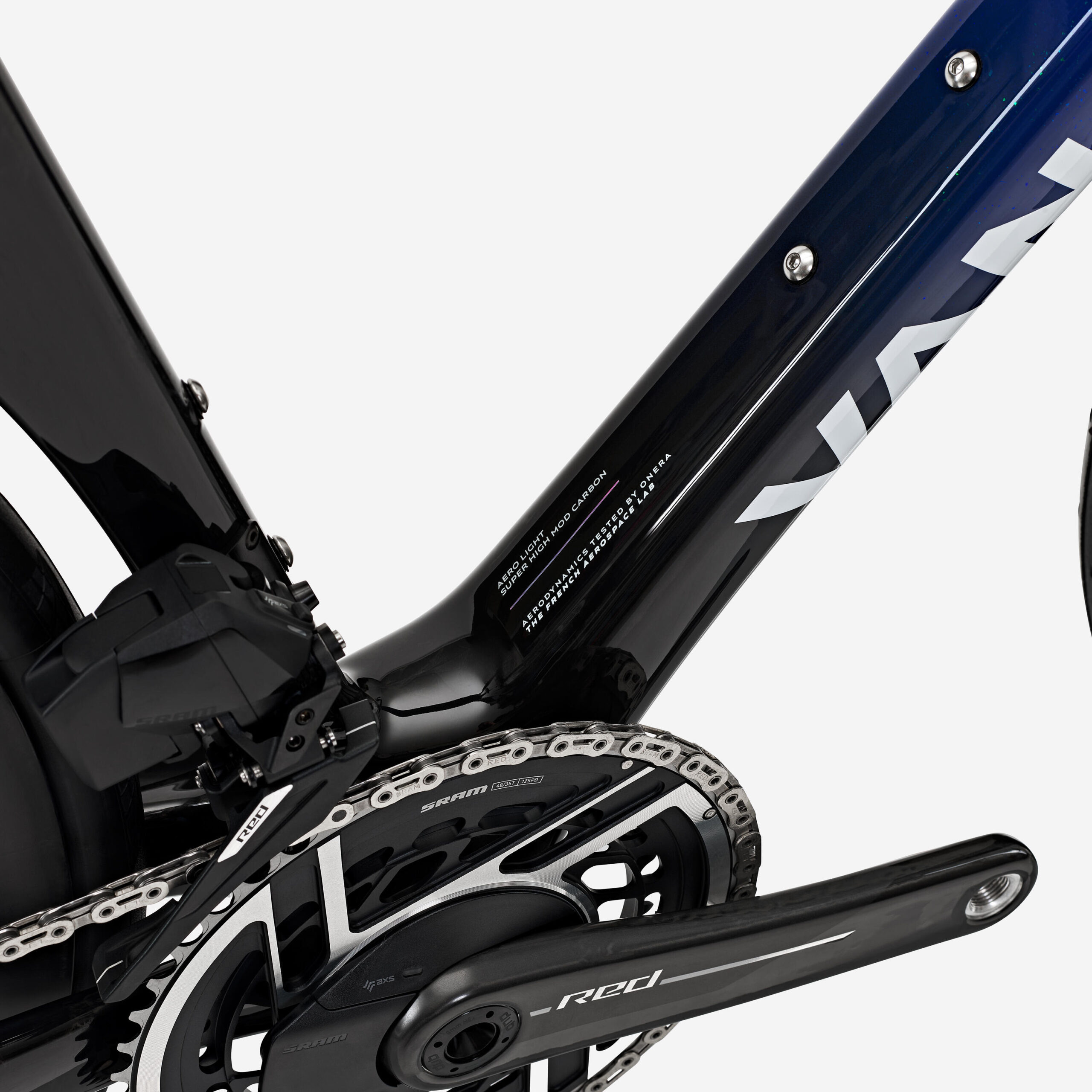 Vélo de route SRAM Red AXS 2x12v capteur de puissance, RCR PRO DECATHLON CMA CGM – Image 9