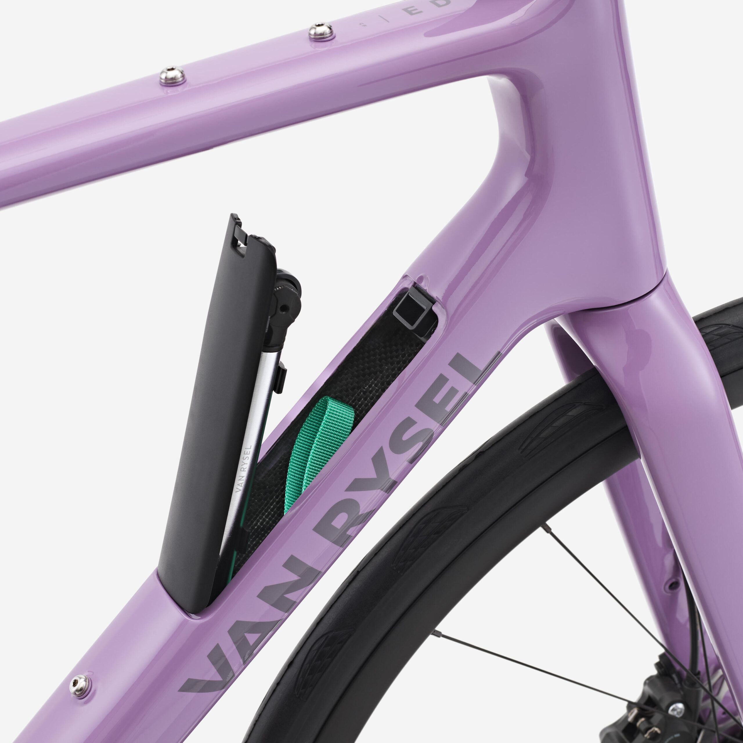 Vélo de route carbone Shimano Tiagra 2x10v, EDR CF violet – Image 6