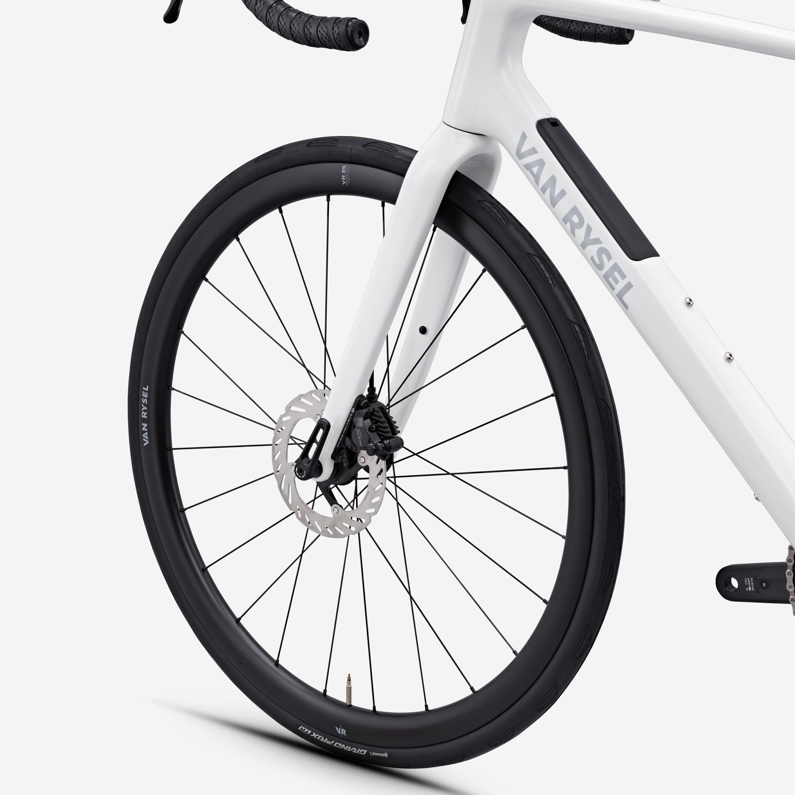 Vélo de route carbone Shimano 105 2x12v, EDR CF blanc – Image 5
