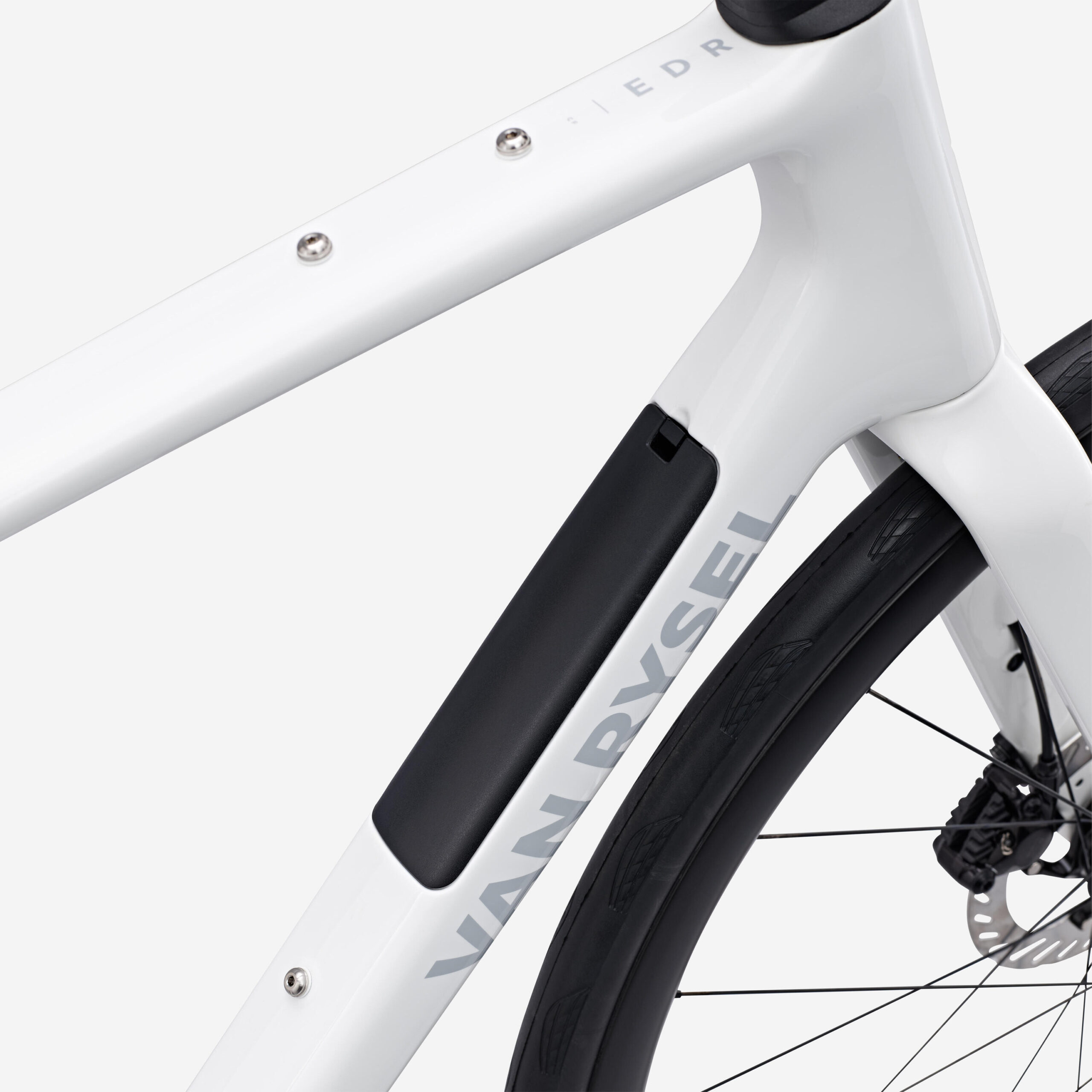 Vélo de route carbone Shimano 105 2x12v, EDR CF blanc – Image 6