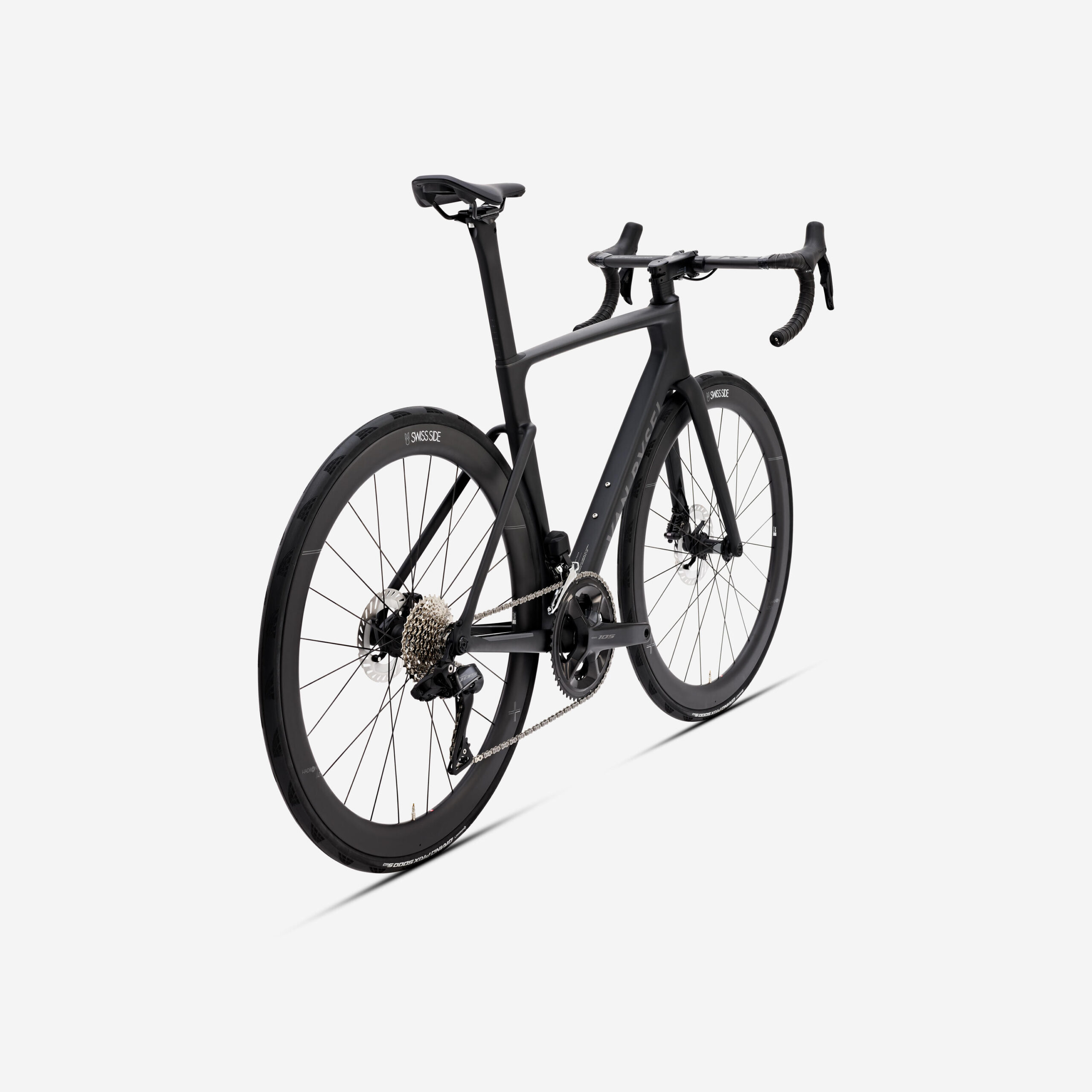 Vélo de route Shimano 105 Di2 2x12v capteur de puissance, RCR noir