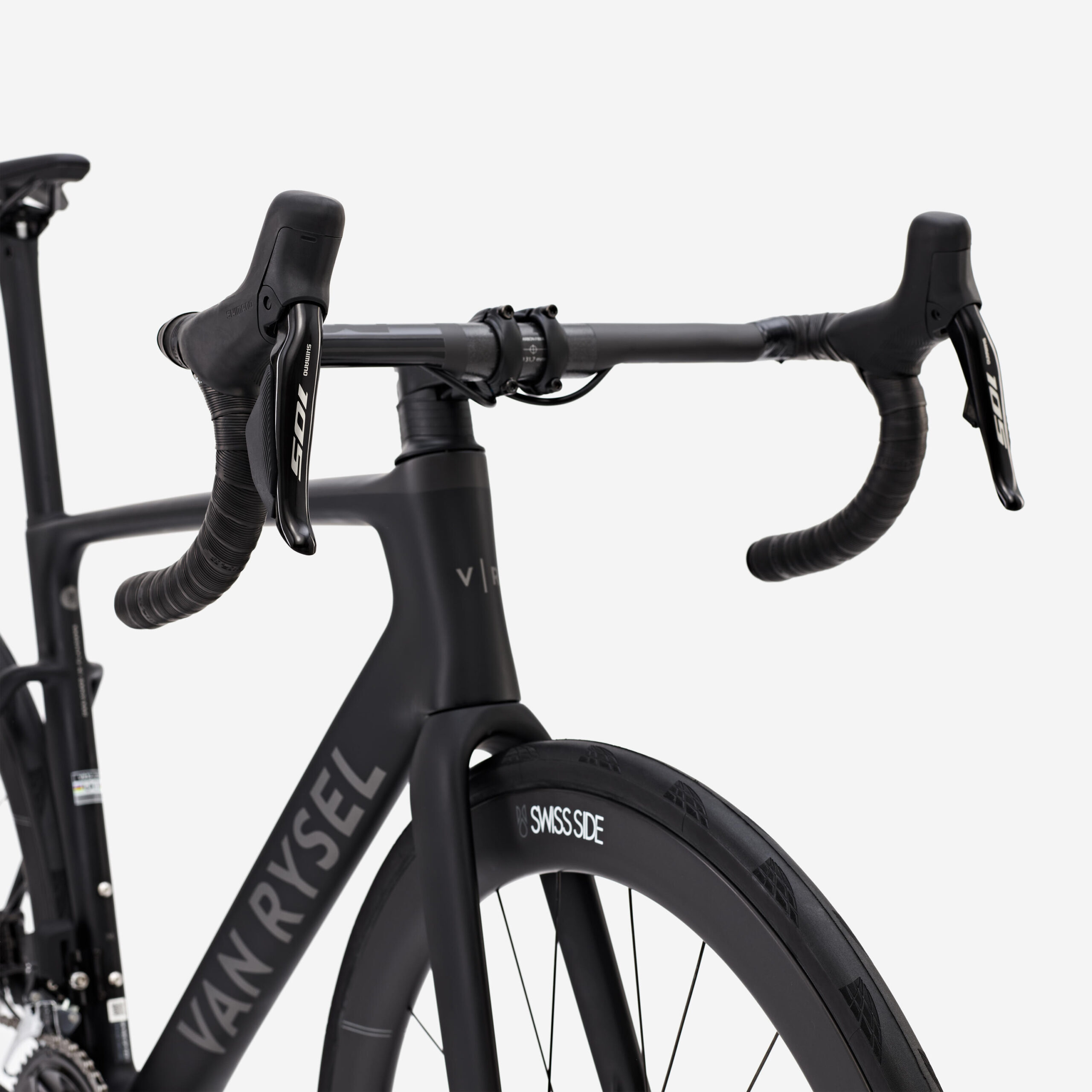 Vélo de route Shimano 105 Di2 2x12v capteur de puissance, RCR noir – Image 3