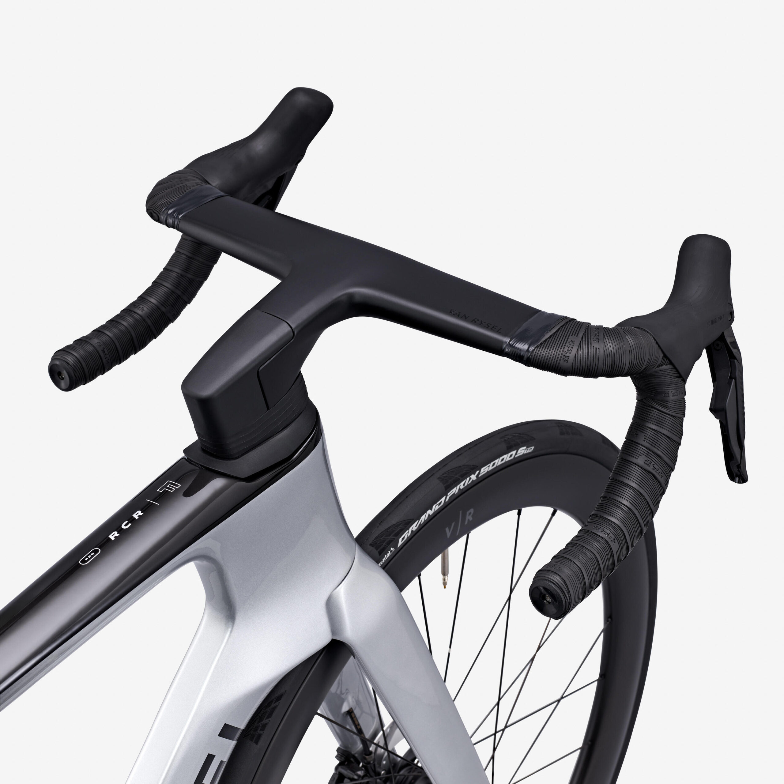 Velo de route Shimano 105 Di2 12V capteur de puissance, RCR-F Pro Gris – Image 4
