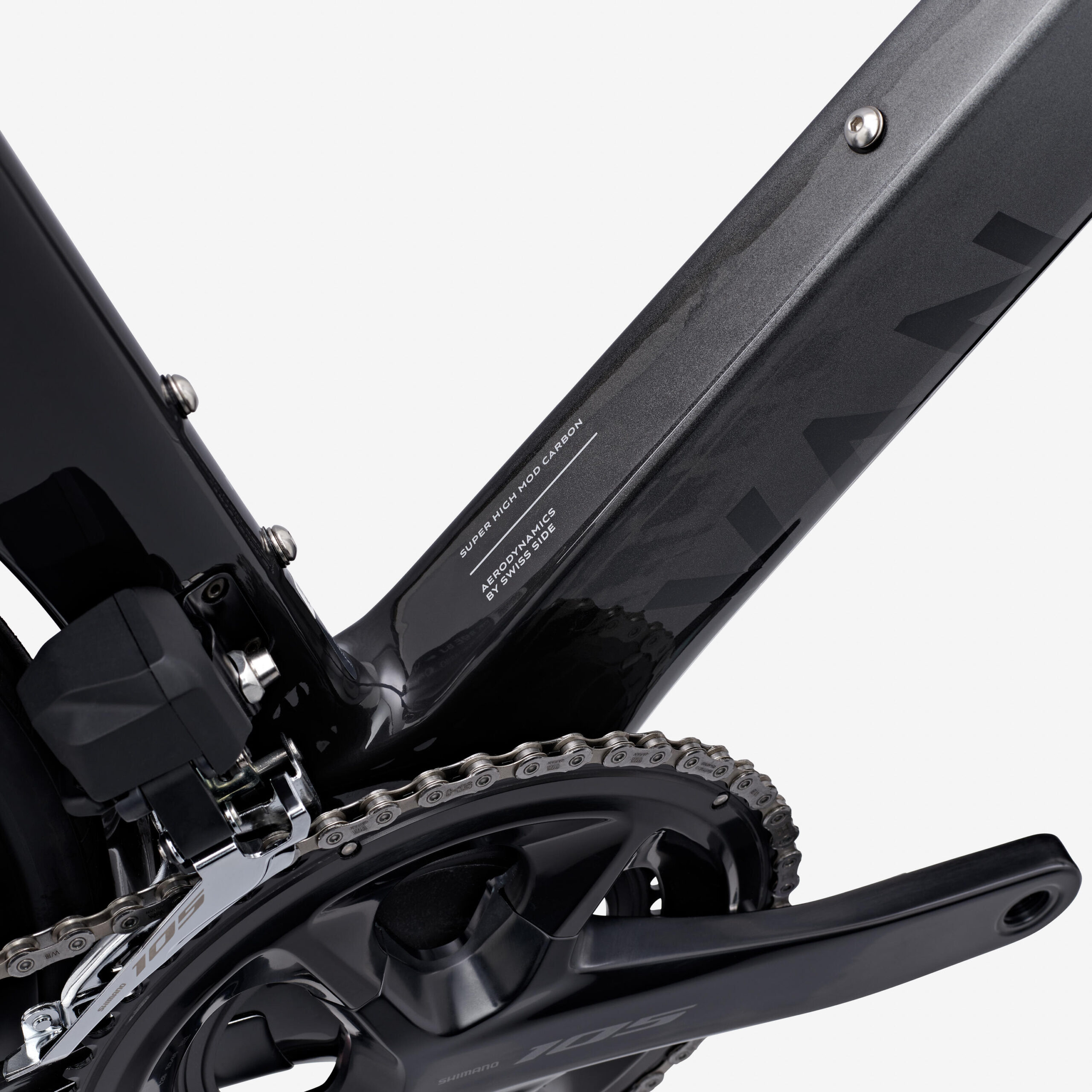 Velo de route Shimano 105 Di2 12V capteur de puissance, RCR-F Pro Gris – Image 9