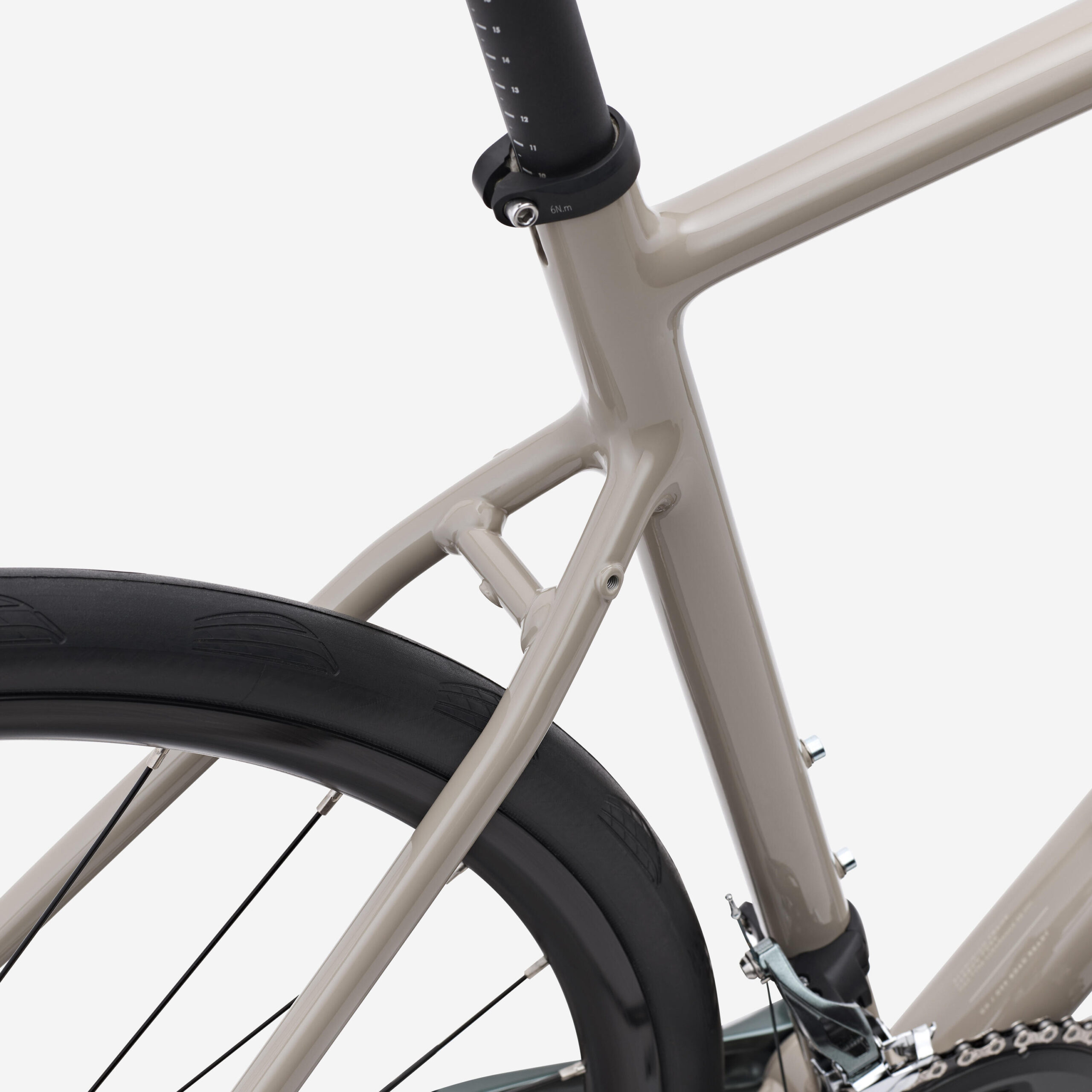 Vélo de route Shimano Tiagra 2x10v, EDR AF2 Beige – Image 6