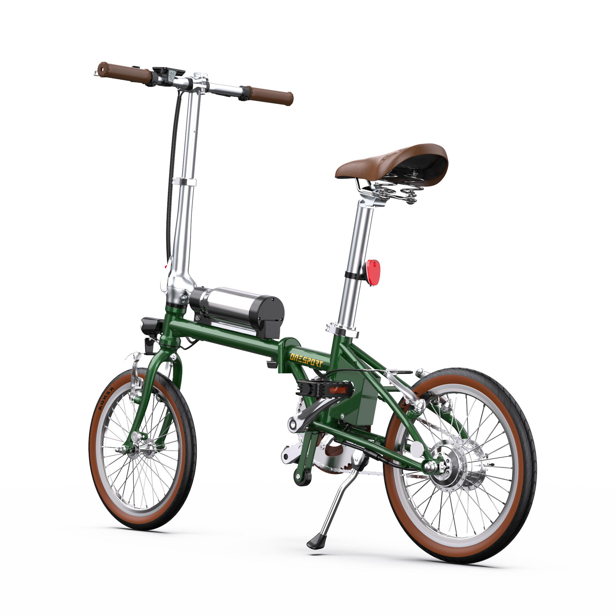 Vélo électrique pliable Onesport OT02, 16 pouces, moteur 250 W