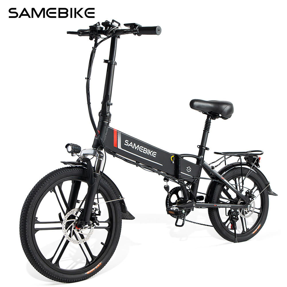 Vélomoteur électrique pliable Samebike 20LVXD30-II, batterie 48 V 10 Ah – Image 3