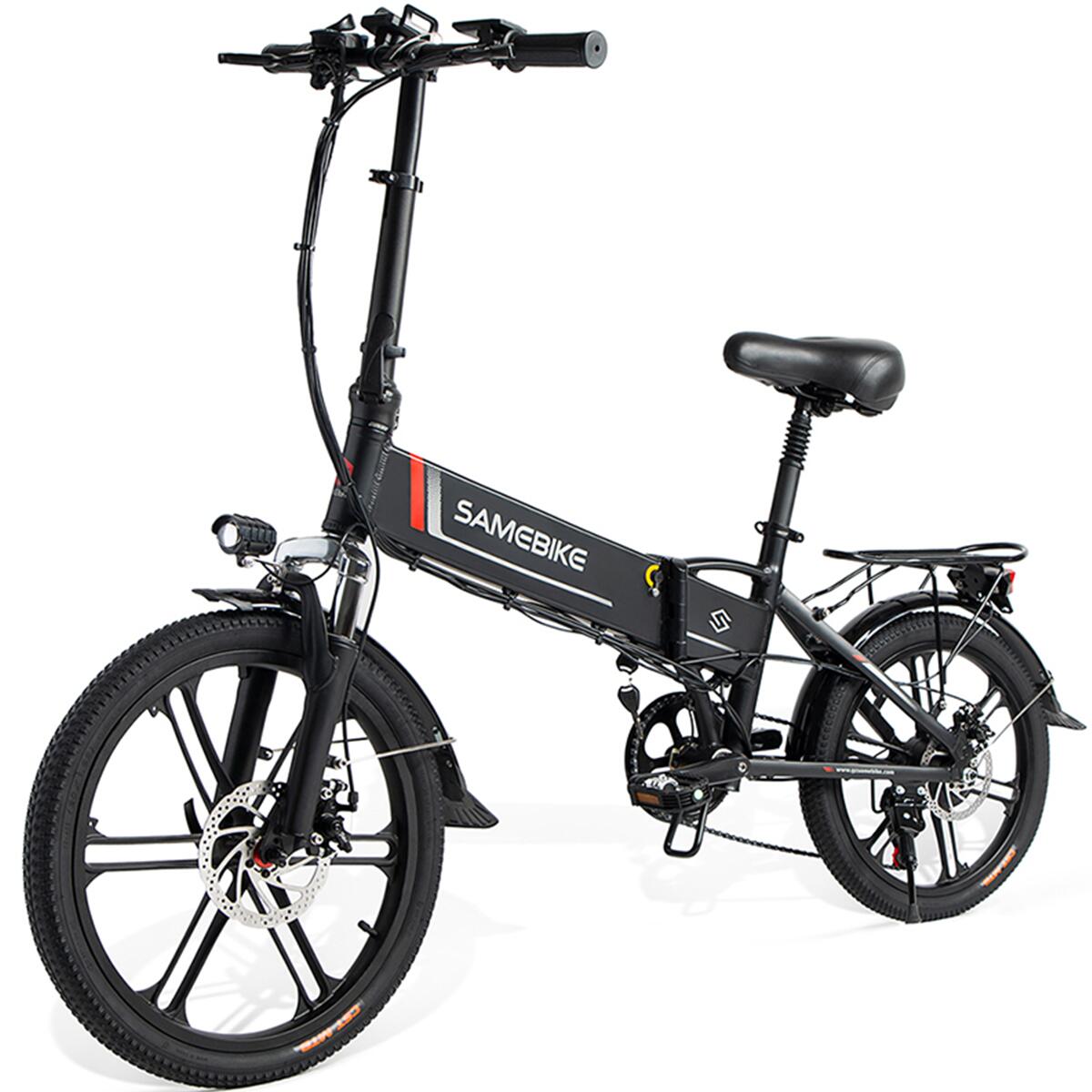 Vélomoteur électrique pliable Samebike 20LVXD30-II, batterie 48 V 10 Ah – Image 5