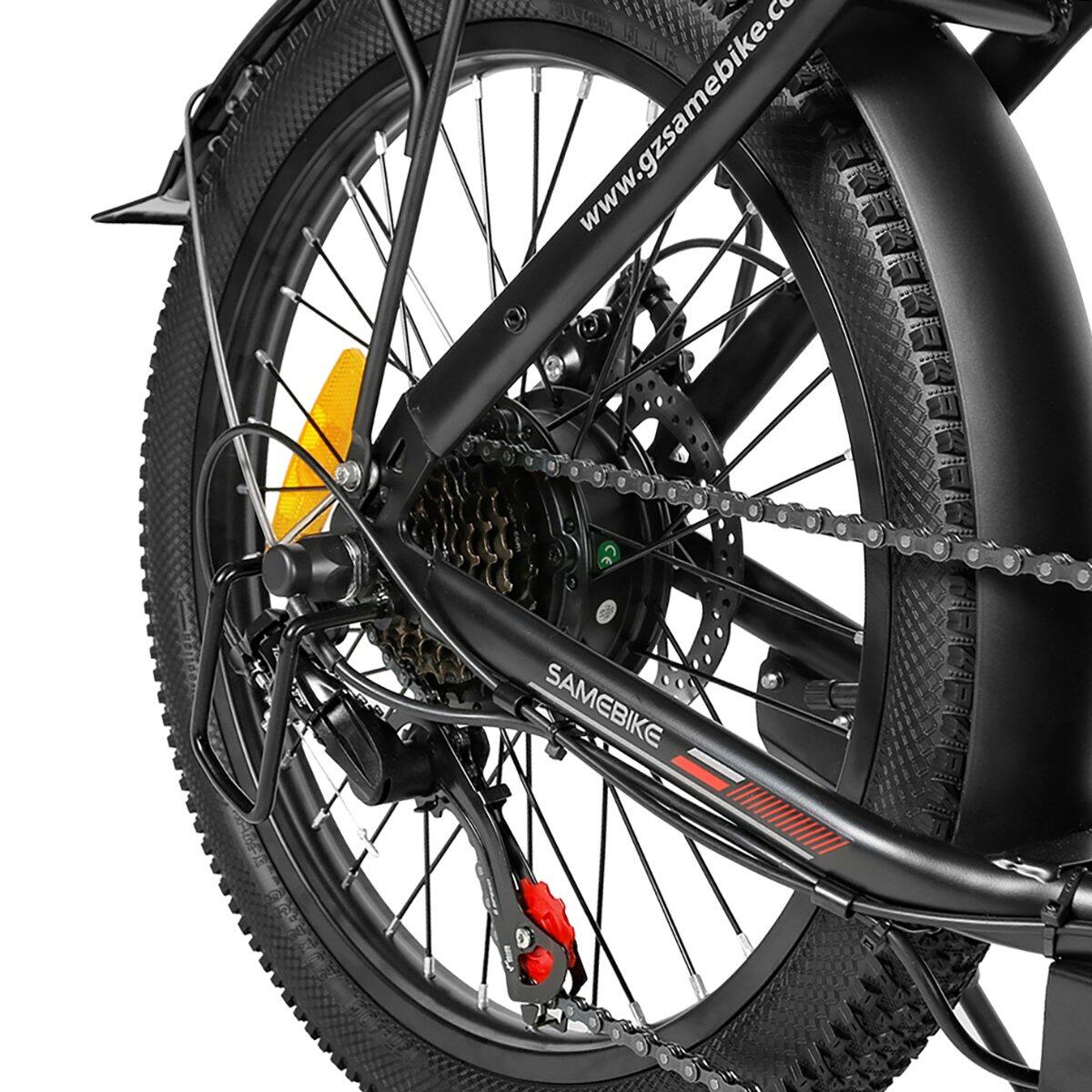 Vélo électrique pliant SAMEBIKE CY20, batterie 36 V 12 Ah, 20 x 2,35 pouces – Image 3