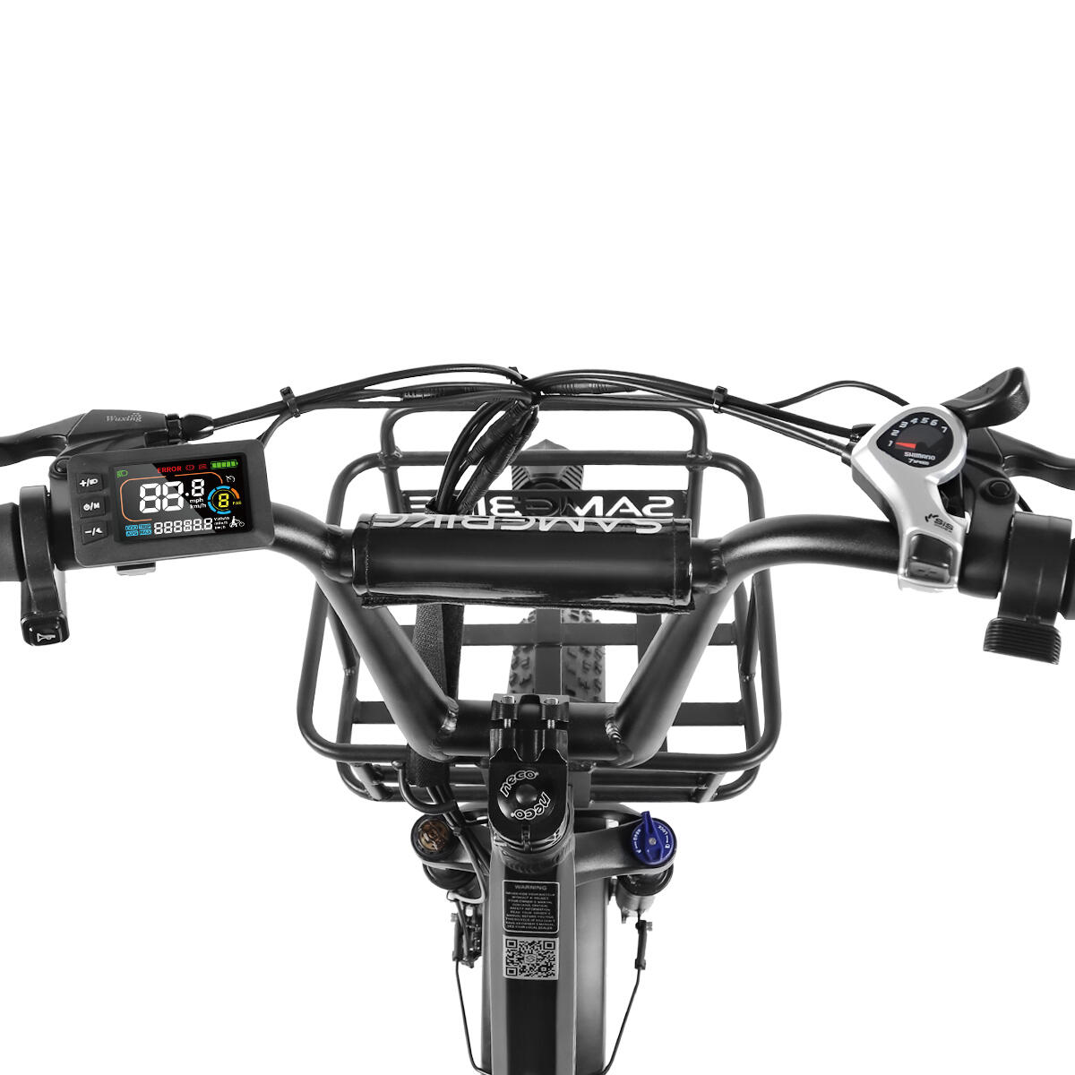 C05Pro Vélo électrique adulte, batterie 36V 13Ah, pneu large 20" – Image 4