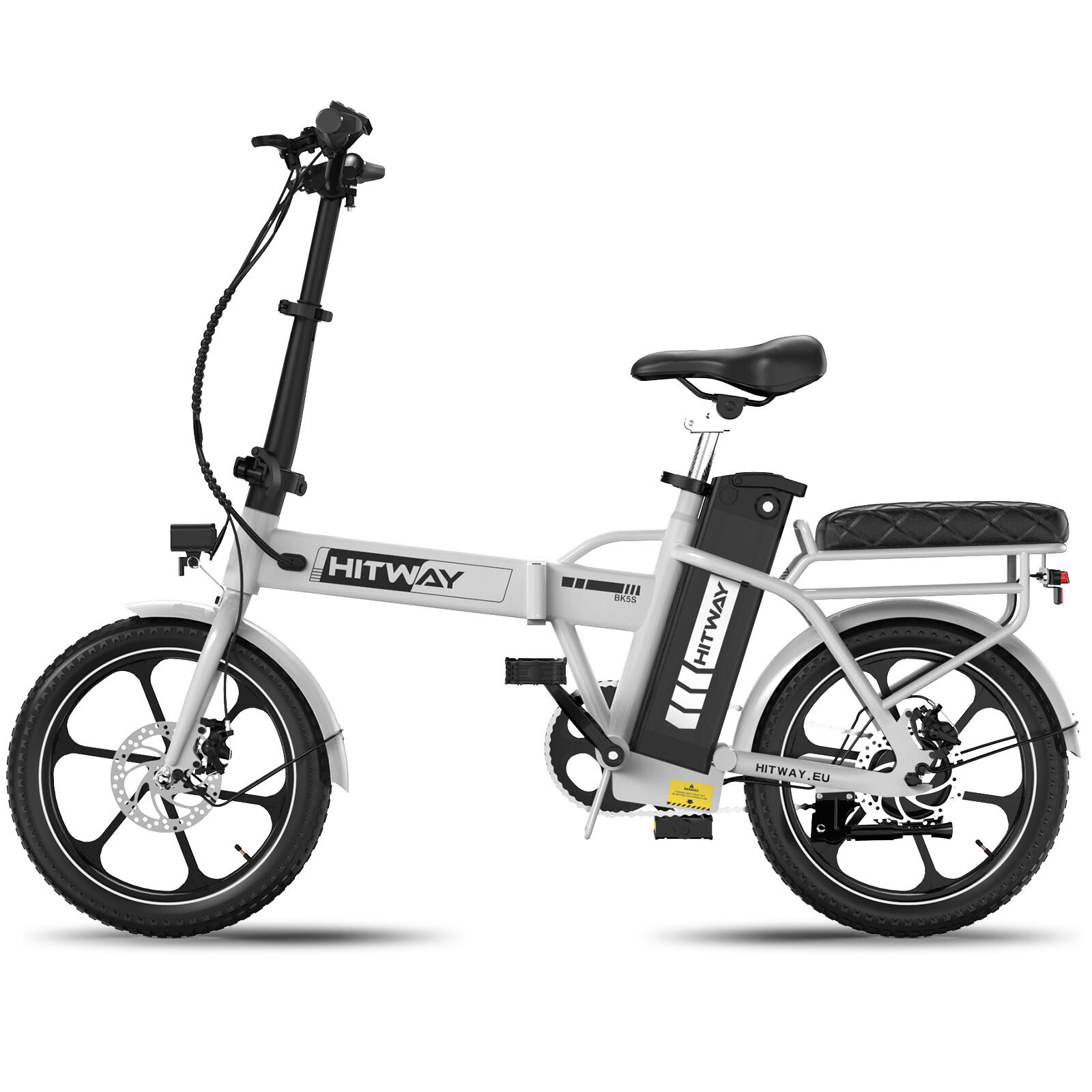 Vélo électrique pliant 16" 13ah 100km BK5 APP