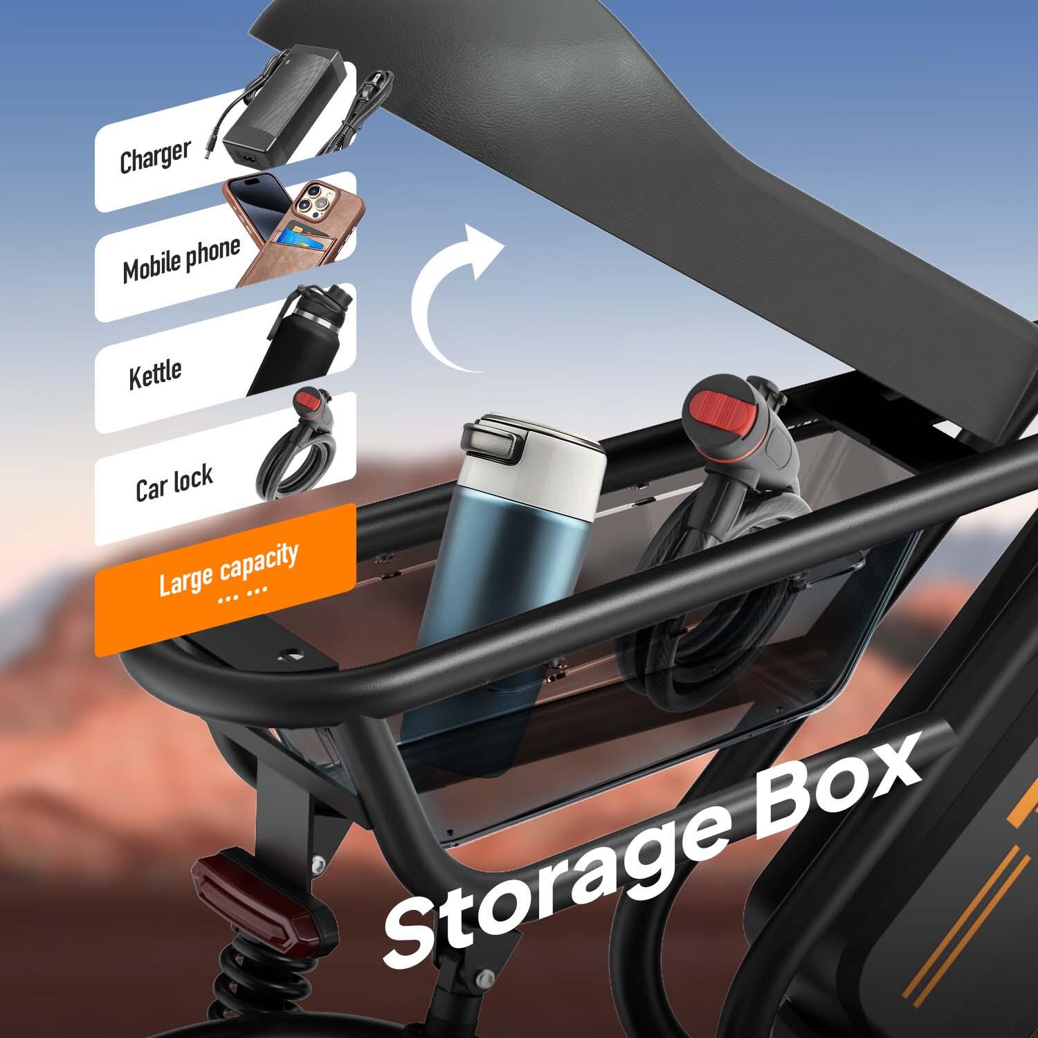 VTT électrique tout suspendu URLIFE T16, batterie 48 V 13 Ah