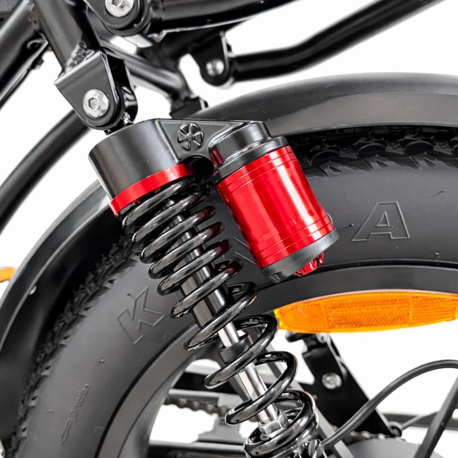 Vélo électrique PIXAR M9 avec porte-bagages, batterie 48 V 35 Ah – Image 3