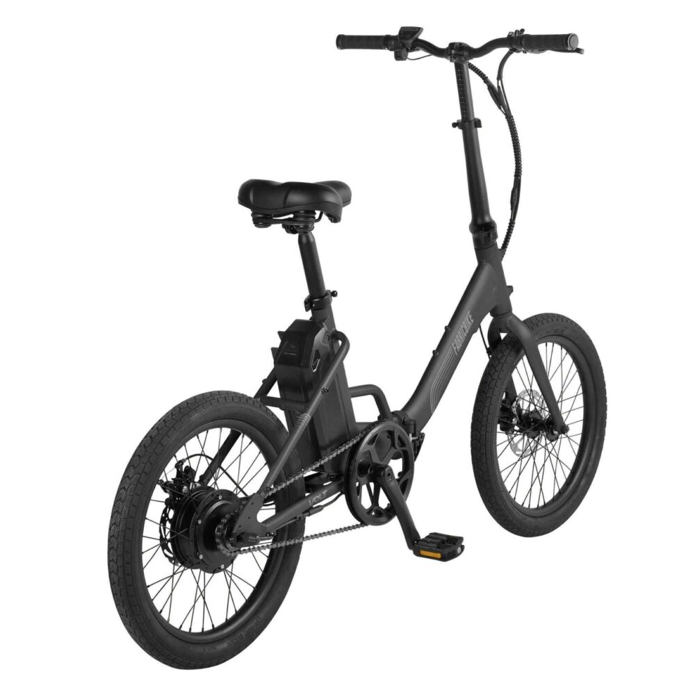 Fabricbike Volt - Vélo électrique pliable 20" Aluminium. Black Plus