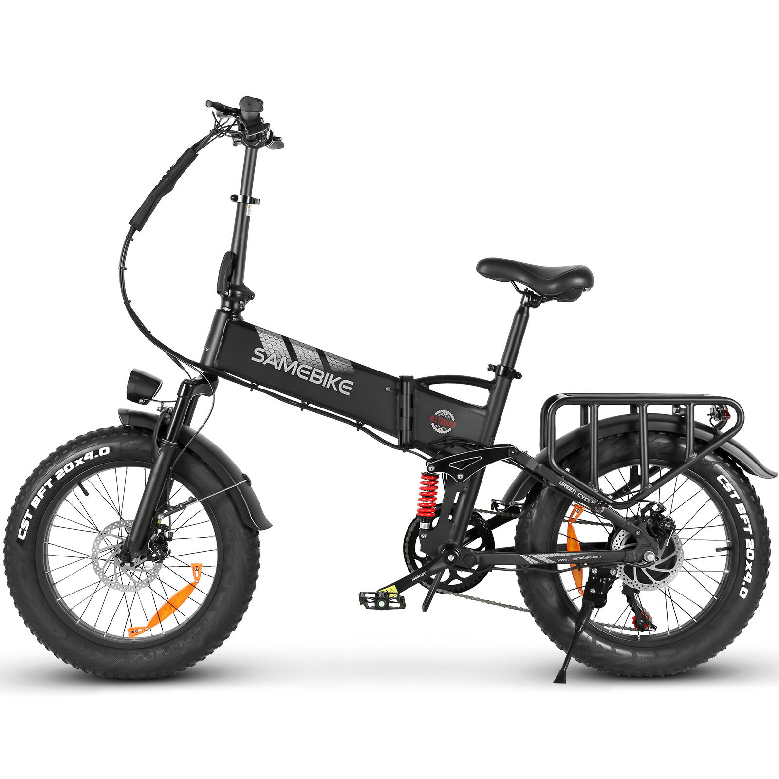 Vélo électrique pliant SAMEBIKE RS-A02 Pro 20 pouces avec batterie 48 V 15 Ah