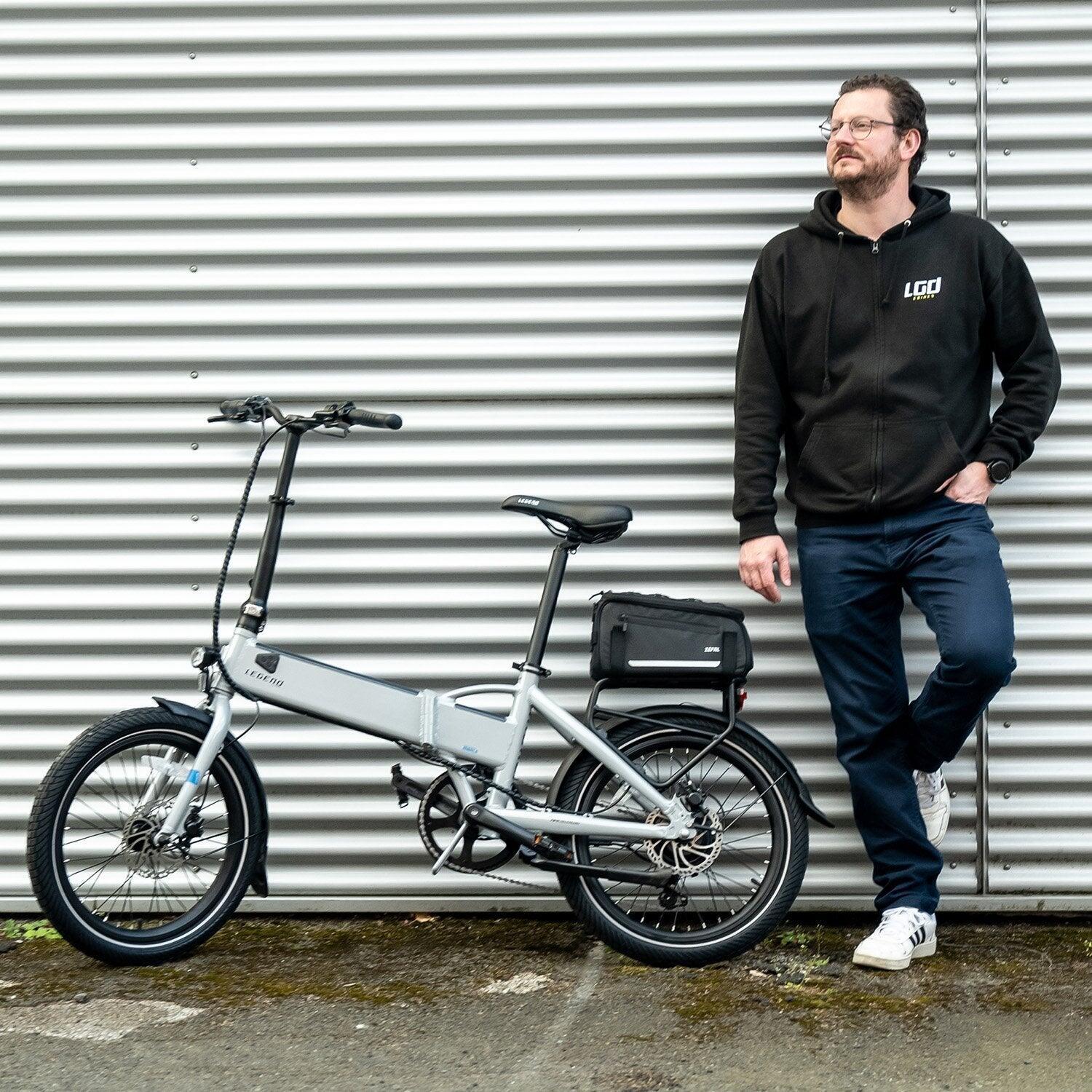Vélo Électrique Pliant 20" Smartbike - Legend Monza 14Ah Argent – Image 4