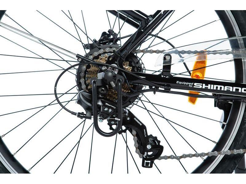 Vélo Électrique de ville 26" | Aluminium | Shimano 7V | Batterie 36V 16Ah