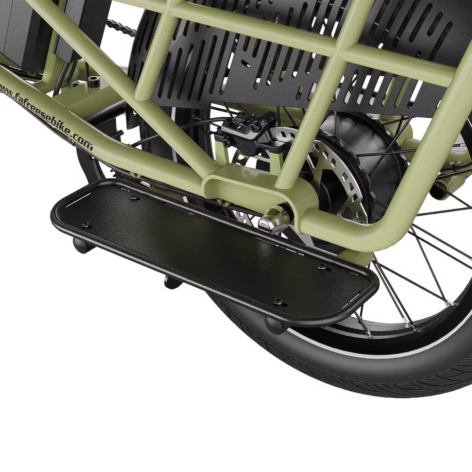 Vélo Cargo FF20 CUV Batteries 2x12Ah 140km Pneus Fat Siège Enfant 200kg – Image 3