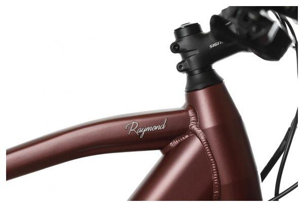 Vélo de Ville Électrique Bicyklet Raymond Shimano Acera 9V 504 Wh 27.5'' Rouge B – Image 5