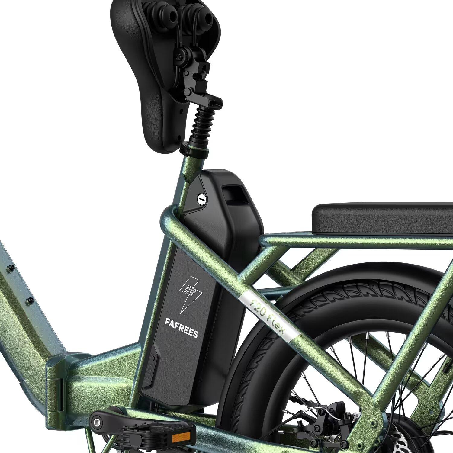 Adulte Ville Vélo Électrique Pliable Entrée Basse Capteur Couple 25Ah F20 Flex – Image 3