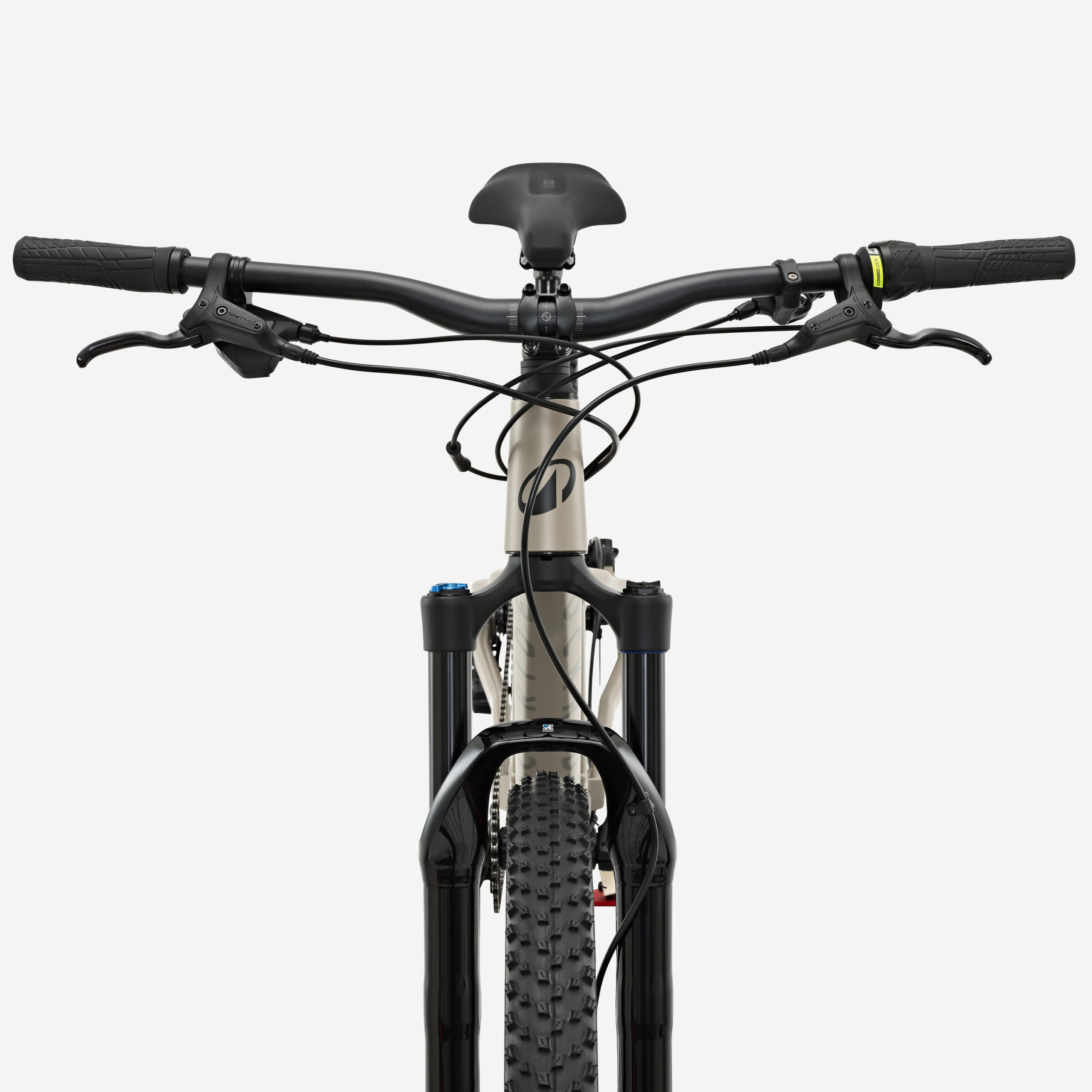 Vélo VTT randonnée tout suspendu 29" cadre aluminium, EXPL 140 S beige – Image 5
