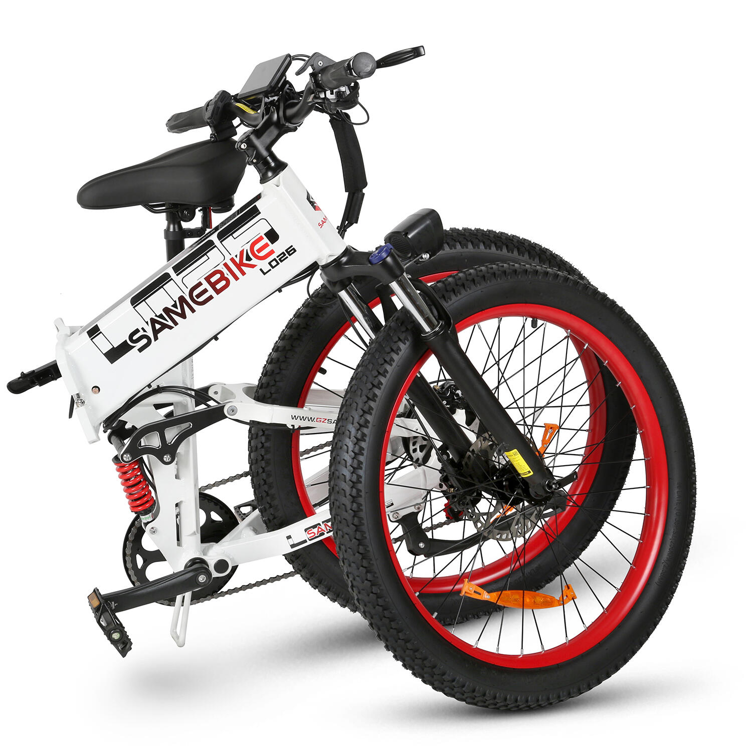 Vélo électrique SAMEBIKE LO26-Plus avec batterie 48 V 15 Ah, pneus 26 pouces