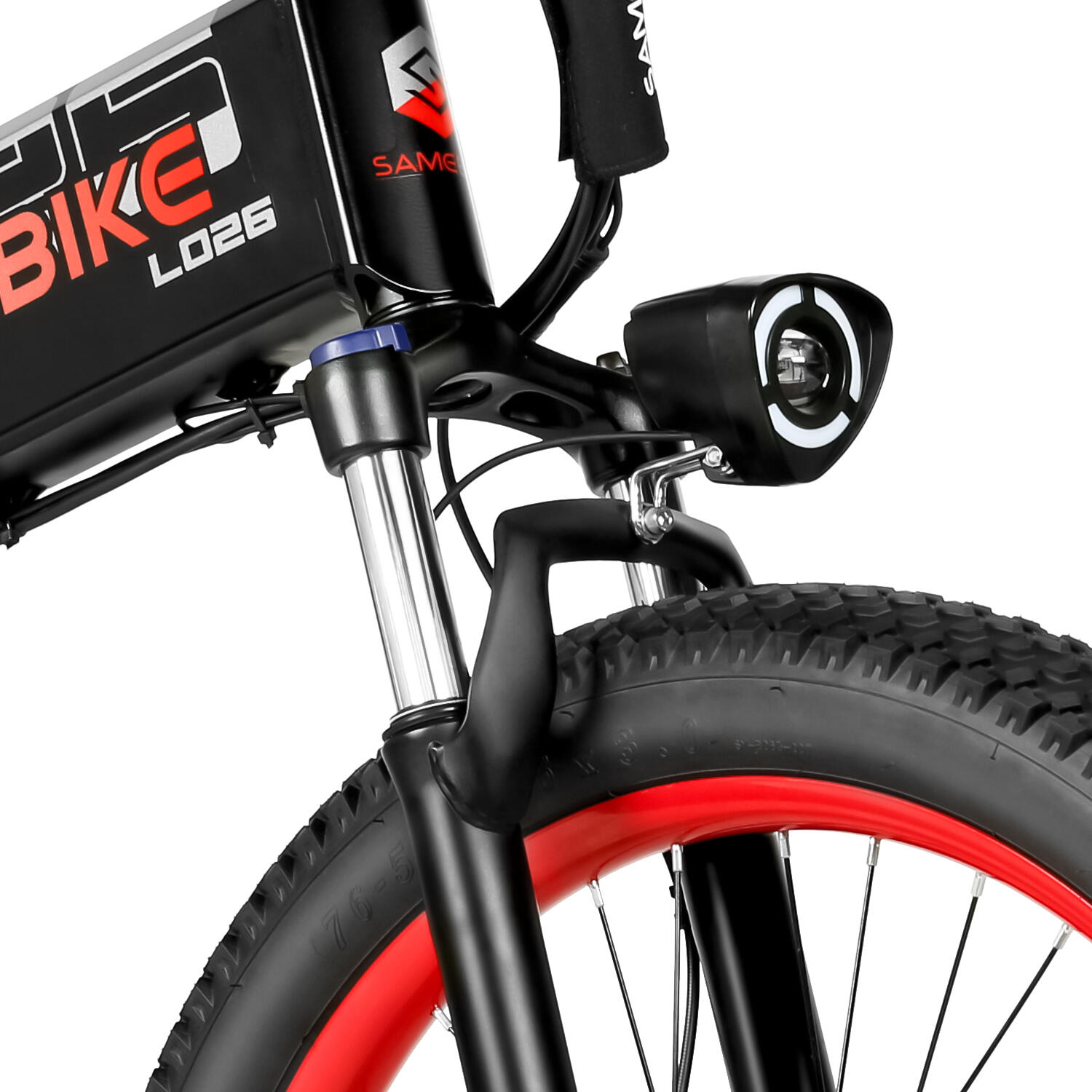 Vélo électrique SAMEBIKE LO26-Plus avec batterie 48 V 15 Ah, pneus 26 pouces – Image 4