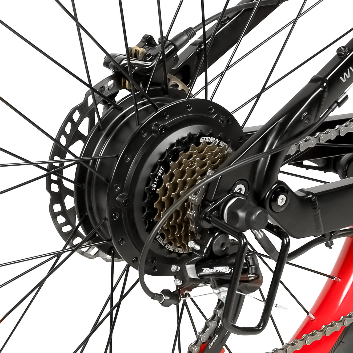 Vélo électrique SAMEBIKE LO26-Plus avec batterie 48 V 15 Ah, pneus 26 pouces – Image 5