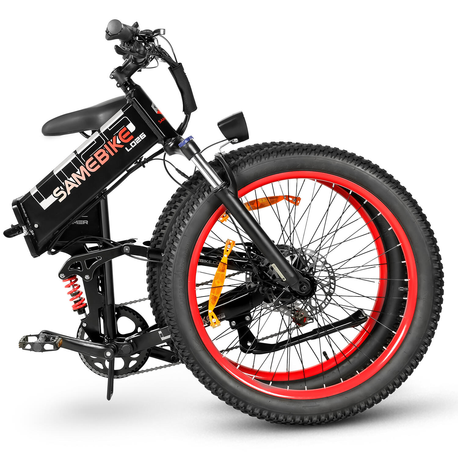 Vélo électrique SAMEBIKE LO26-Plus avec batterie 48 V 15 Ah, pneus 26 pouces