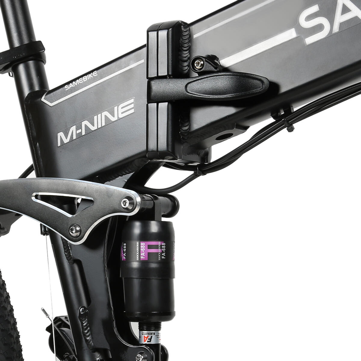 Vélo électrique pliable Samebike LO26-II-FT-YD 26 pouces, batterie 48 V 14 Ah – Image 3