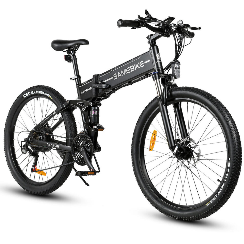 Vélo électrique pliant pour adultes SAMEBIKE LO26-II-YD avec batterie 48 V 14 Ah