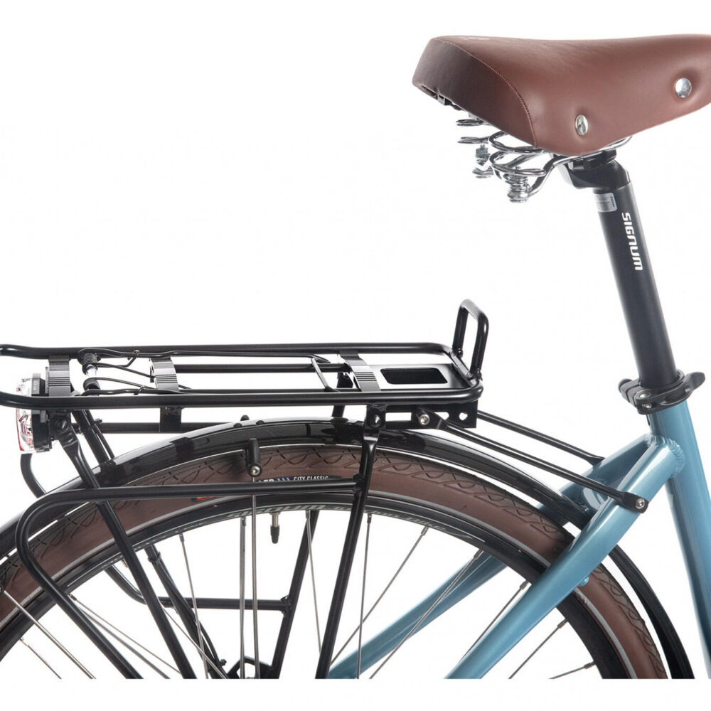 Vélo de Ville Électrique Bicyklet Camille Shimano Acera/Altus 8V504Wh 700mm Bleu