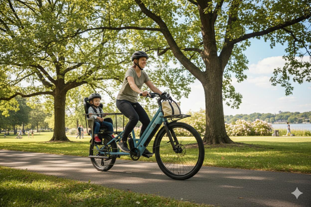 VÉLO CARGO LONG TILE SUM ALPA – Image 2