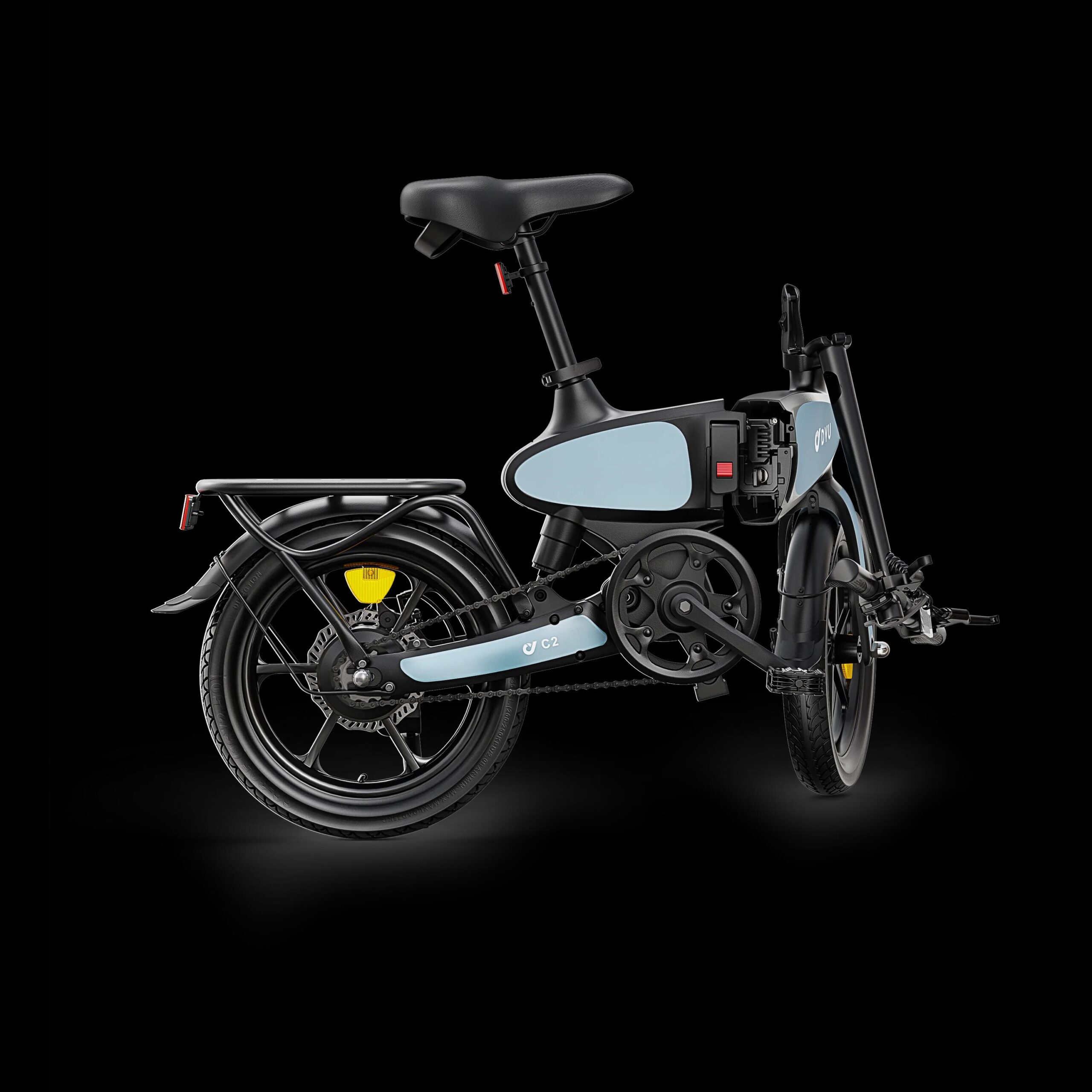 Vélo électrique DYU C2 16 pouces 250 W 48 V 7,5 Ah – Image 2