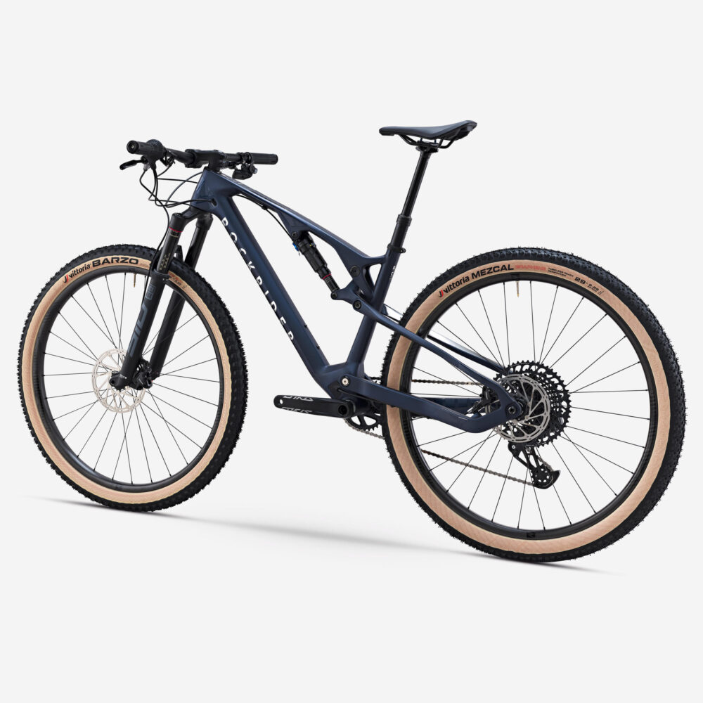 Vélo vtt xc crosscountry race 900 s bleu - cadre full carbone - AXS roues carbon