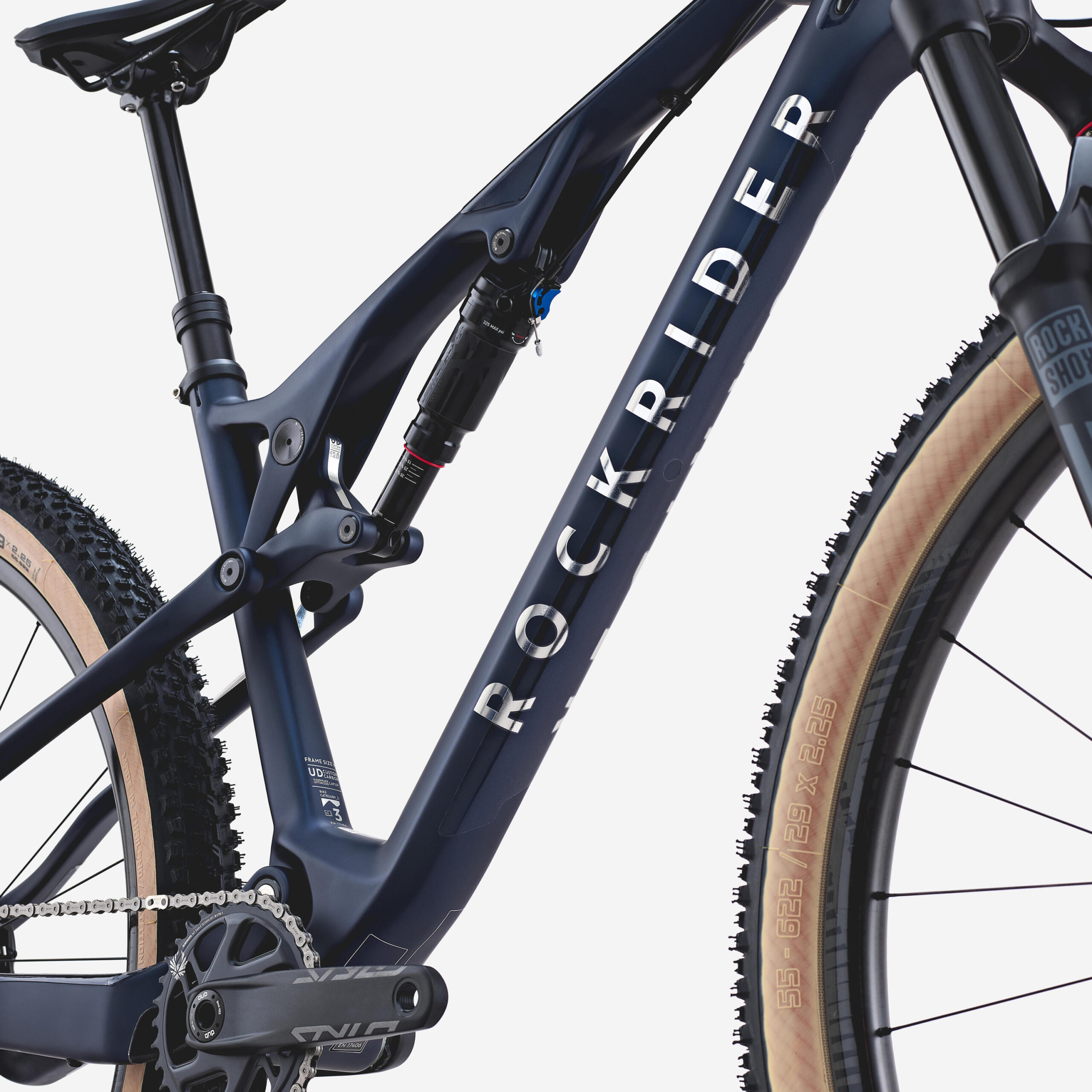 Vélo vtt xc crosscountry race 900 s bleu - cadre full carbone - AXS roues carbon – Image 2