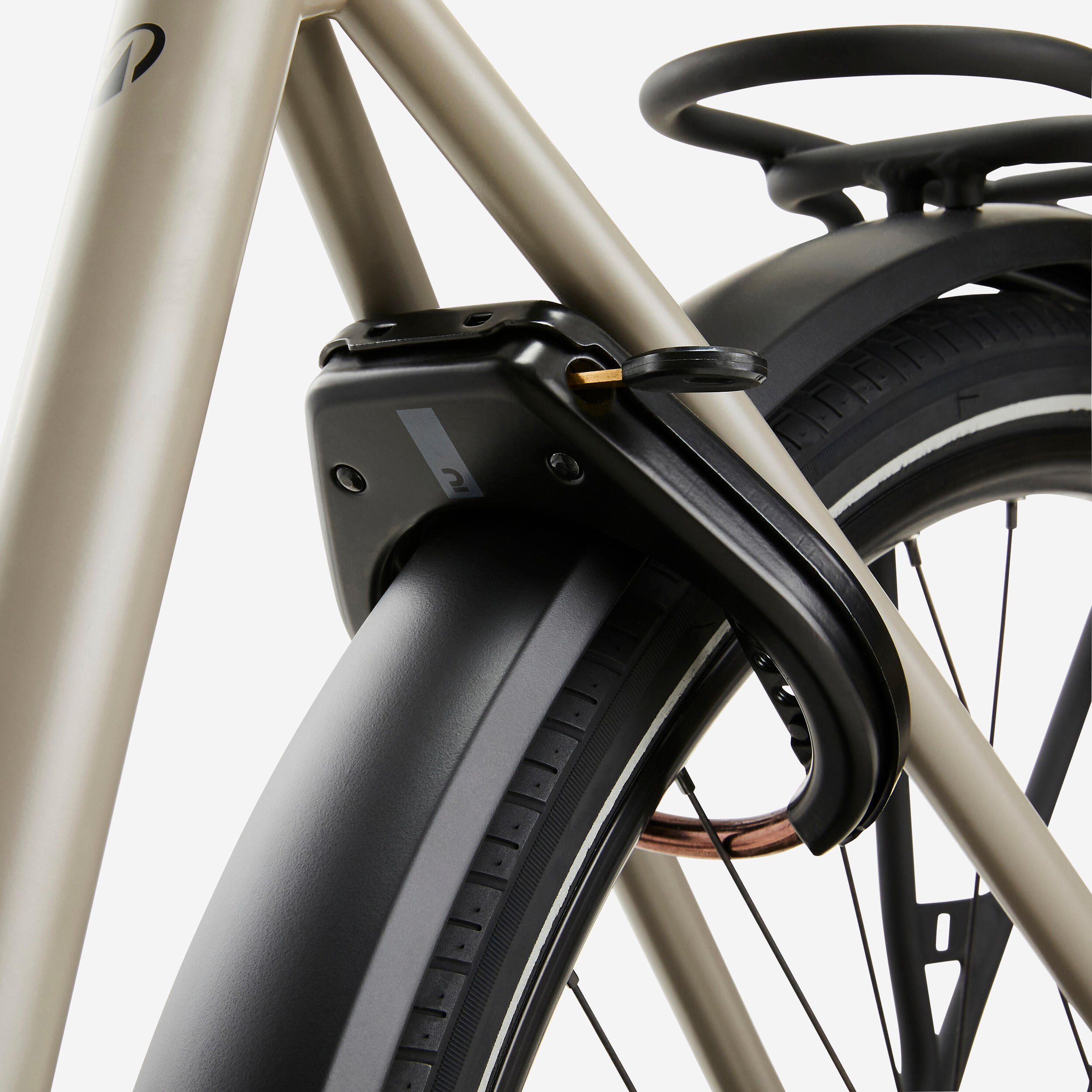 Seconde vie - Vélo ville électrique à moteur automatique owuru cadre bas LD 9... – Image 9